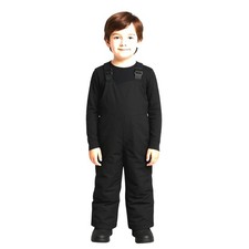 All In Motion Kids Snow Bib M 8/10 Black Windproof Waterproof Cold-Weather