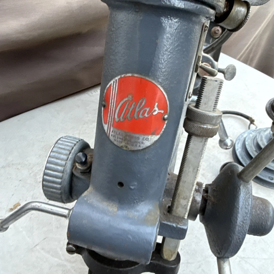 Atlas Highest Quality Drill Press Floor Head W/Slow Speed Pulley - Image 3 of 4