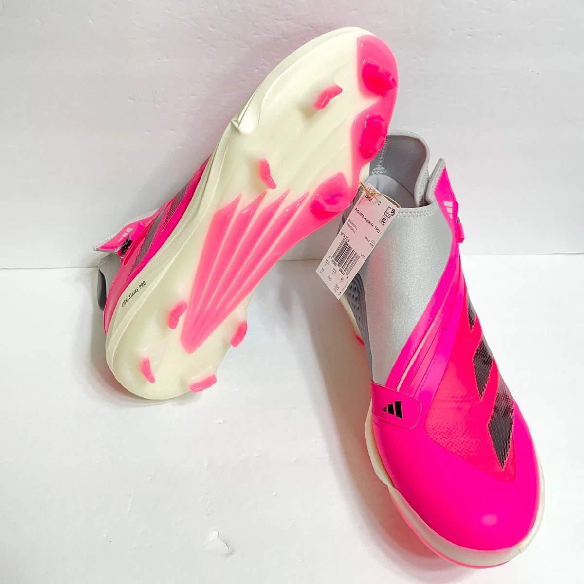 Size 13 Pink Adidas Adizero Impact+ TPU BSB Men\'s Baseball Cleats IF3353 Adidas Adizero Impact+ BSB Metal Baseball | Mercari main image 2