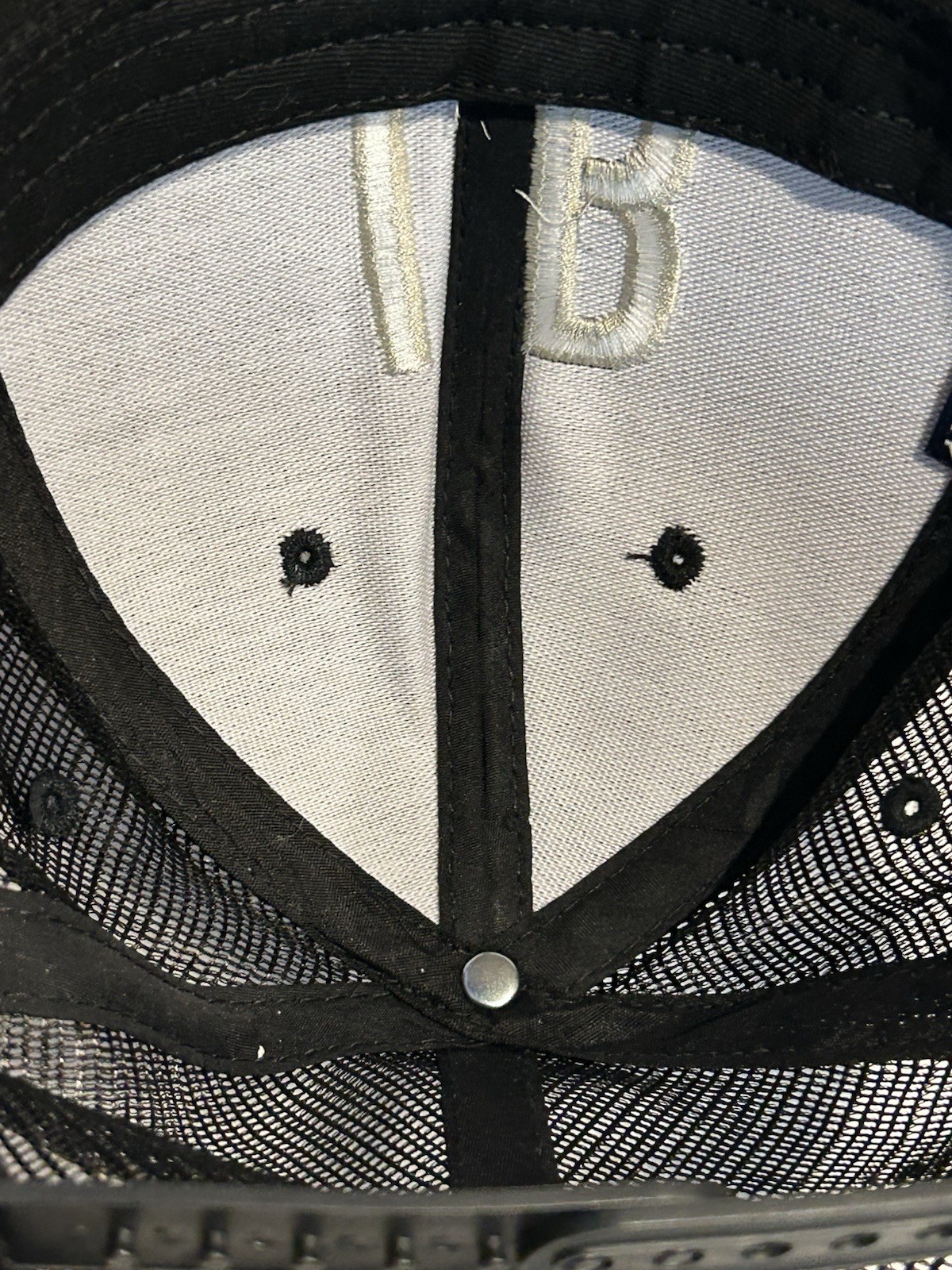 LR TRUCKER HAT CAP DECKY ADJUSTABLE SNAPBACK BLACK - image 12