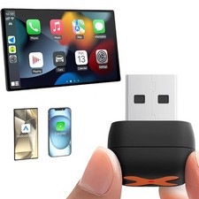 Wireless CarPlay Android Auto Adapter USB C/A for iPhone Cars 2016 Plug Play
