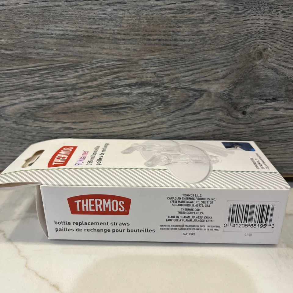 Thermos Replacement Straws for 12 Oz Funtainer Bottle Clear - Image 4 of 4