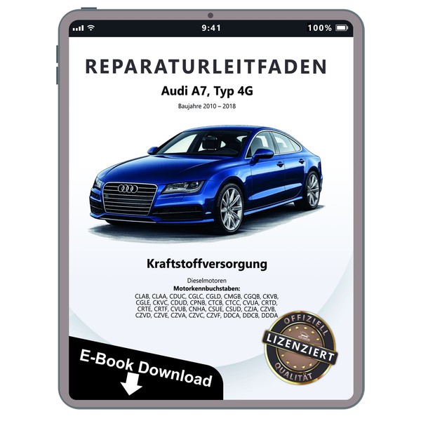 Audi A7 4G 2010-2018 Kraftstoffversorgung Diesel Werkstatthandbuch Pdf Datei-image