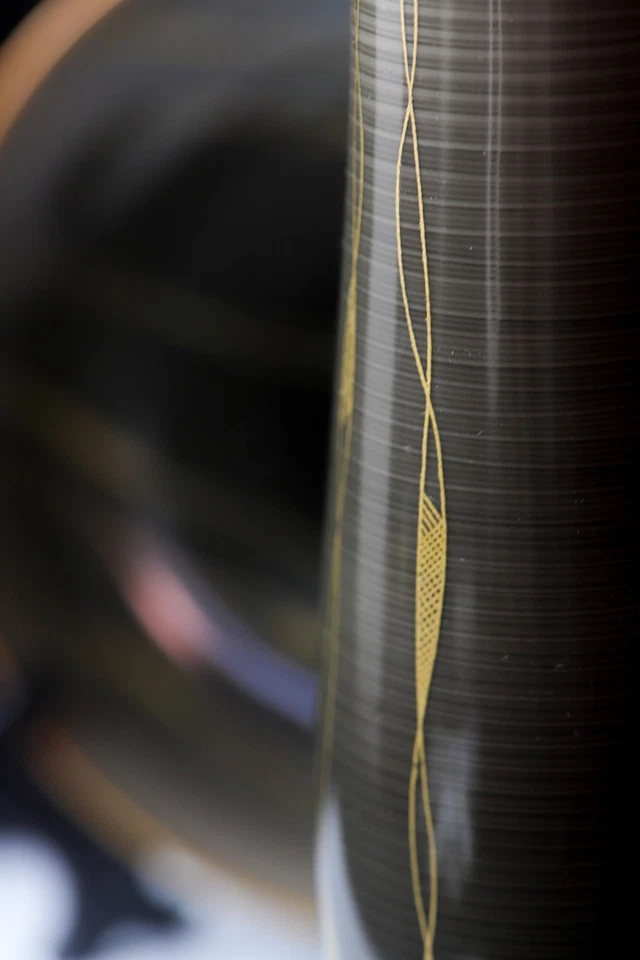 Vintage-Porzellan Fürstenberg: Trichtervase + Schale, Mid-Century Modern * 60er - Bild 3 von 4