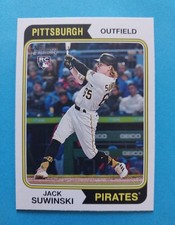 2023 Topps Heritage Jack Suwinski RC #138 Pittsburgh Pirates