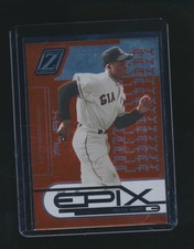 WILLIE MAYS 2005 ZENITH EPIX PLAY ORANGE 618/750 #E-25