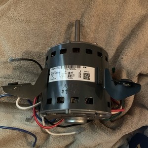 Genteq Motor 5KCP39PGUA24RS 3/4hp 115V 1075 RPM 3SPD HB46TR113 Used