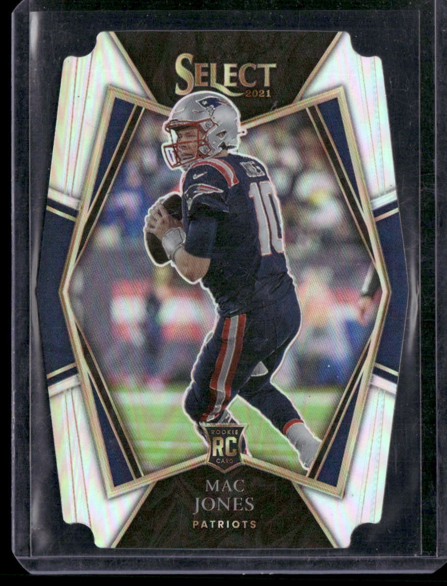 2021 Panini Select #151 Mac Jones Silver Prizm Die Cut