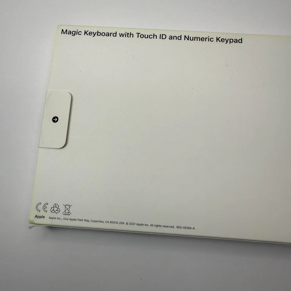 Magic Keyboard with Touch ID and Numeric Keypad for Mac (USB–C) Black Keys ⌨️  - Image 3 of 4