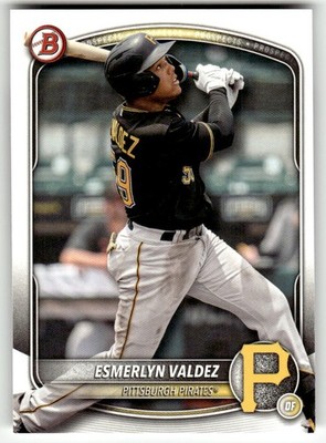 2025 Bowman Draft #BD-110 Esmerlyn Valdez Pittsburgh Pirates Baseball