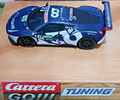 Carrera GO!!! Ferrari 488 GTE Nr 23 Tuning:Rennmotor Haftreifen Magnet