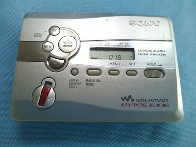 Sony Walkman WM-GX688 Cassette Player Recorder Radio Tested