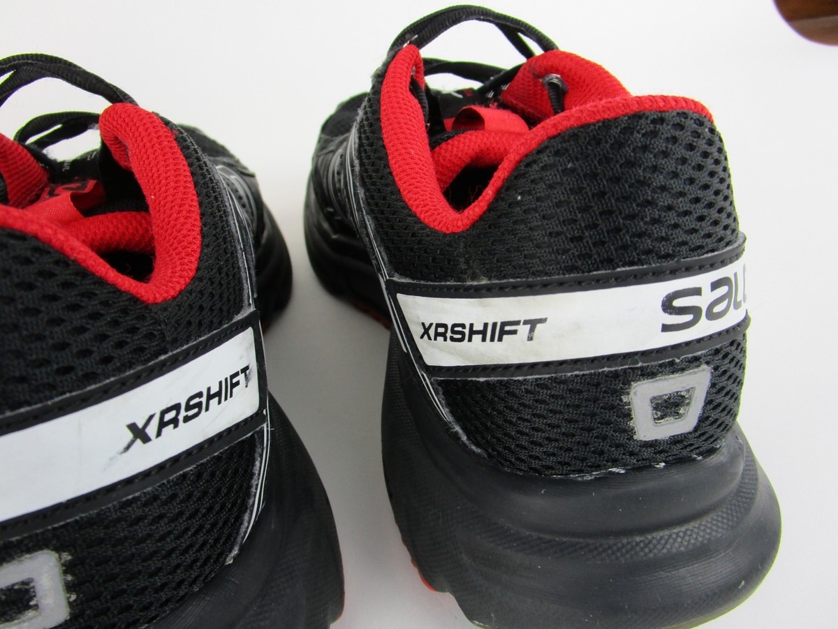Salomon XR Shift Men's Shoes Sneakers Trail Running Black Red Size