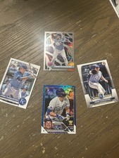 Vinnie Pasquantino Rookie, Cosmic Kansas City Royals Baseball Card Lot (4) Topps