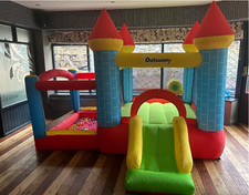 Inflatable Bouncy Castle Large Kids Trampoline Slide Water Pool Jump Playhouse