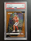 Bo Nix 2024 Panini Prizm LAZER PRIZM ROOKIE Broncos RC SP PSA 9 MINT