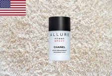 Chanel Allure Homme Sport Deodorant Stick For Men 2.0 Oz / 75 ml Brand New Item!