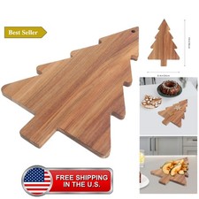 Christmas Tree Charcuterie Board Xmas Cutting Board Fruit Tray Wooden Cheese ...
