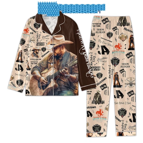Jason Aldean Try That In A Small Town Pajama Set
