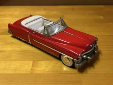 Fifties Co Japan Made Tin Plate 1953 Cadillac Eldorado Convertible Toy Car 50's