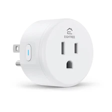 EIGHTREE Smart Plug, Home WiFi Outlet Compatible with 1 PACK, 1 white