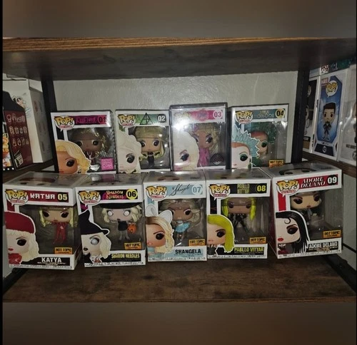 Funko POP! Drag Queens Rupaul's Drag Race Set Of 10