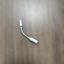 3.5mm Headphone Jack Adapter White