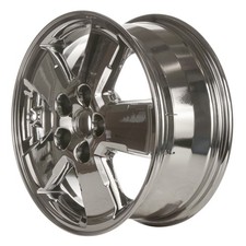 PVD Light Chrome 5 Spoke 16 x 7 Refurbished Wheel