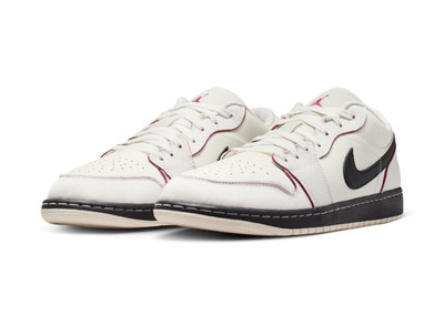 Nike Air Jordan 1 Low SE IV5325-133 Sail Black Herren Größe Custom