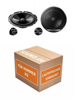 Lautsprecher Boxen Front Pioneer TS-G170C FüR Hummer H3 2X Tief-MitteltöNer 2X H