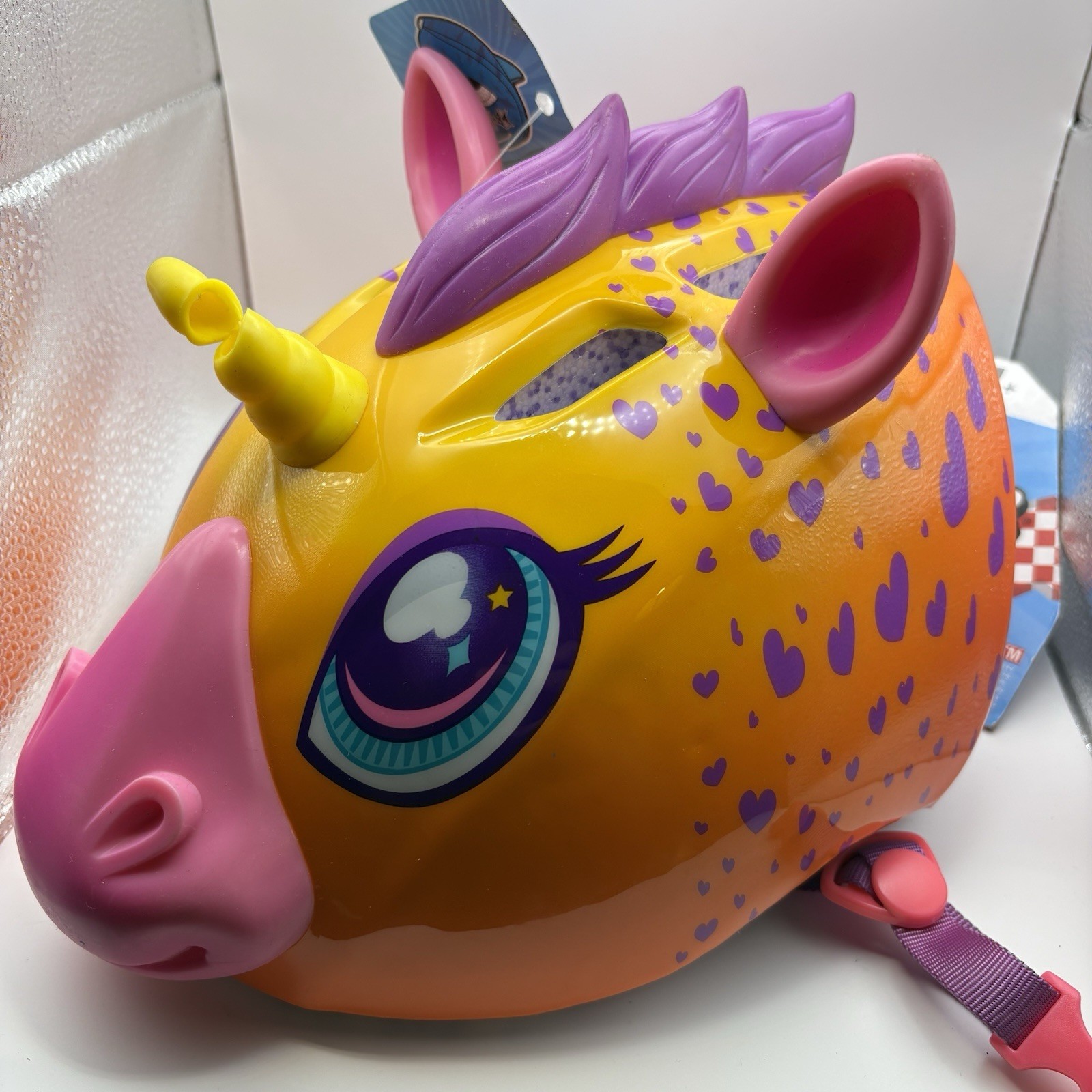 RASKULLZ Bike Helmet Unicorn Infant Ages 1+ NEW BROKEN HORN