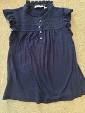 Girls Vineyard Vines Smocked Sleeveless Top Size Medium 10-12