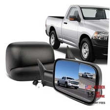 Towing Mirror Tow Mirror With Right Side 1998-2001 For Dodge For Ram 1500
