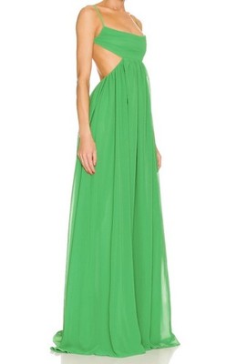 green emerald velvet dress Organic Giselle Dress Long Sleeve 4-5 / Emerald Green