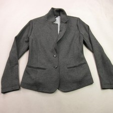Pendleton Women's Gray Blend 2-Button Blazer Jacket Business Casual Size 10