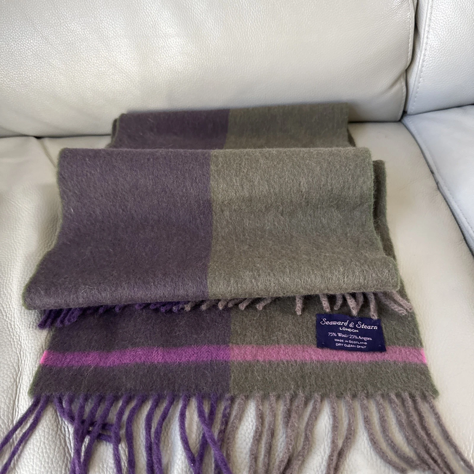 Seaward & Stearn London Scarf Made in Scotland