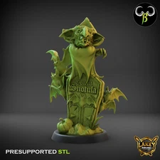 Count Snotula | Goblin | 3D Printed Miniature | Clay Beast Creation |