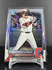A381 - 2025 Bowman Draft #BDC-192 Nolan Schubart Chrome Mojo Refractor (1st)