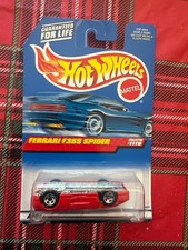 HOT WHEELS #1119 FERRARI F355 SPIDER   (Rare upside down)