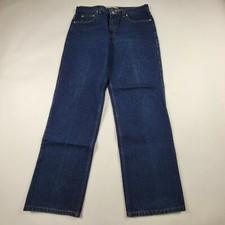 Vintage 1999 Tommy Hilfiger Womens Size 14 Dark Blue Casual Pants