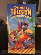 Disneys TaleSpin Volume 3 Jackpots and Crackpots (VHS 1991) Baloo RARE HTF NM