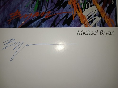 MICHAEL BRYAN SIGNED CITY OF LOS ANGELES MARATHON V MARCH 04 1990 POSTER 32"TALL - Picture 3 of 8