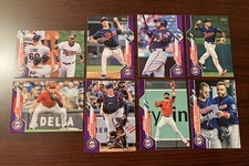 2020 Topps Series 1 Minnesota Twins Purple Parallel Team Lot Set Of 8 Meijer