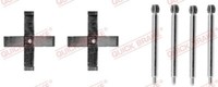 Quick Brake 109-1271 ZubehöRsatz, Scheibenbremsbelag FüR Opel