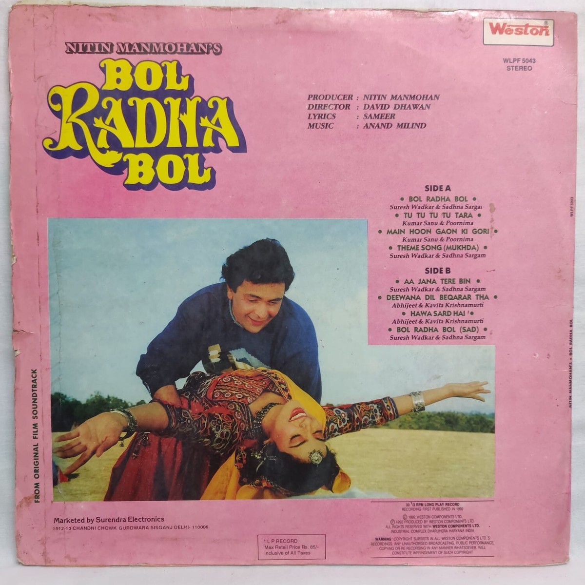 Bol 1992 Bol Radha Bol Tune Ye Kya Kiya Bol Radha Bol Ka Gana Bol