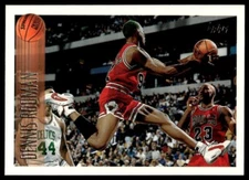 DENNIS RODMAN 1996 Topps #176 BULLS (JORDAN IN BACKGROUND) - Volume Discounts