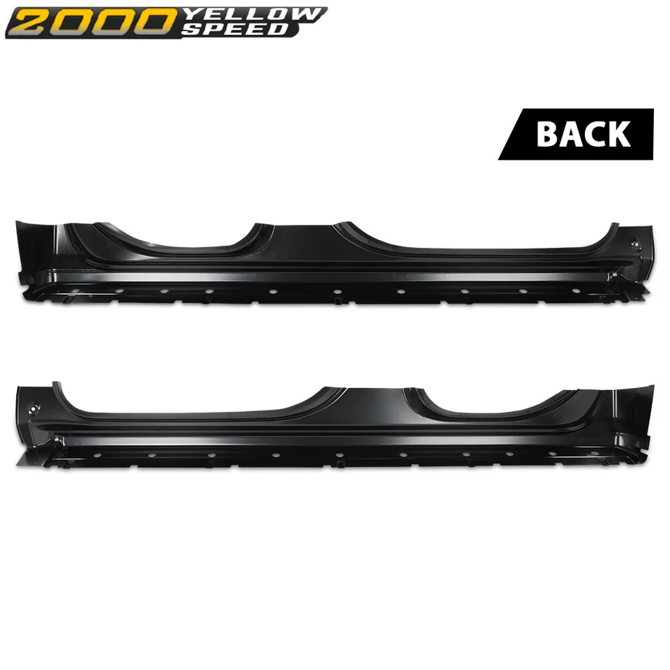 Fit For 2014-2018 Chevy Silverado GMC Sierra Pickup Extended Cab Rocker Panel - Image 4 of 4