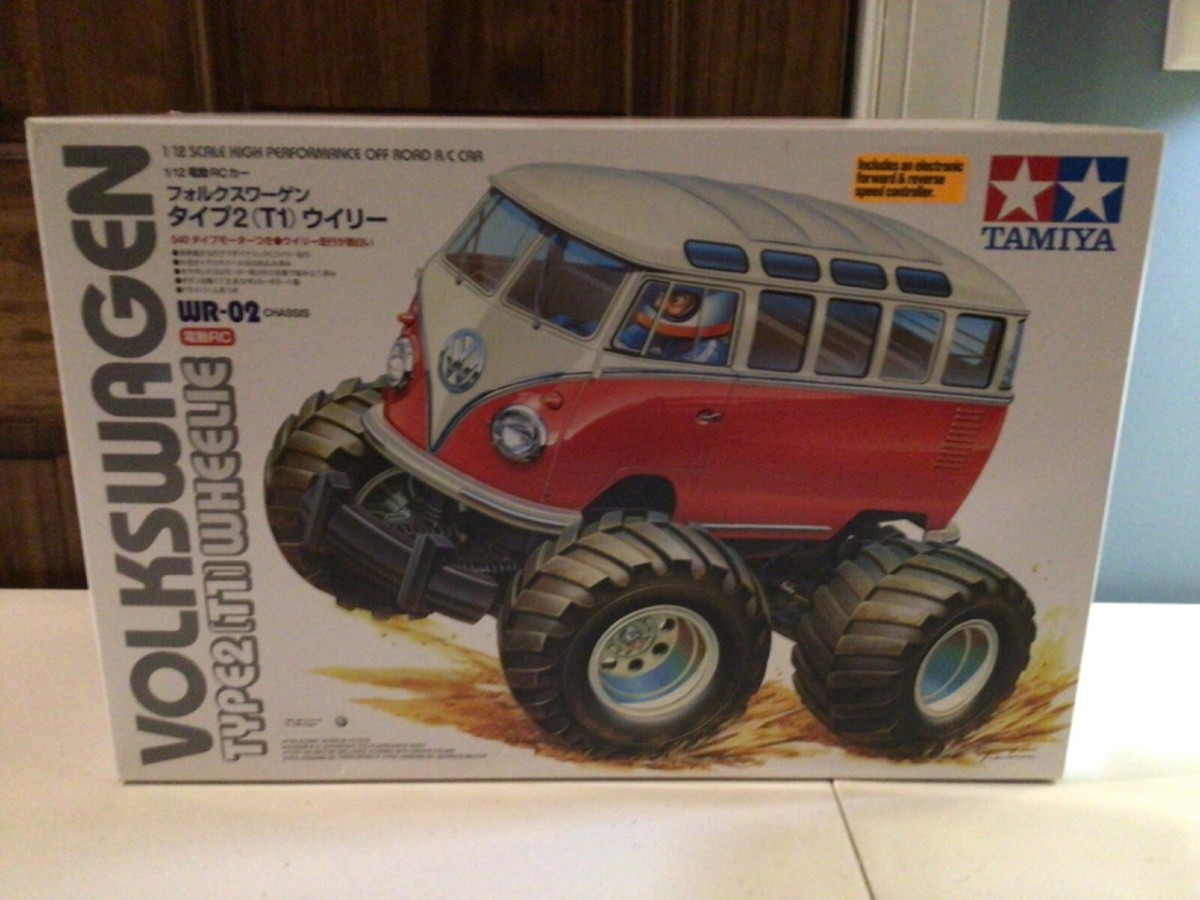 Tamiya 1/12 Volkswagen VW Bus Type 2 (T1) Wheelie 