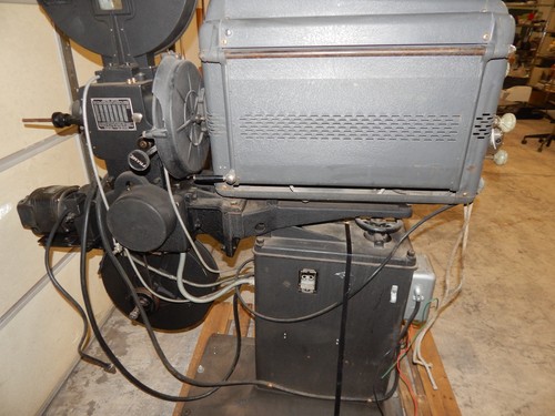 SIMPLEX E-7 WESTERN ELECTRIC 35MM VINTAGE MOVIE PROJECTOR (#4195) - Picture 17 of 24