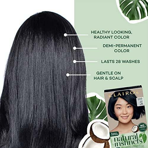 Clairol Natural Instincts Semi-Permanent Hair Dye, 6R Light Auburn Hair Color,